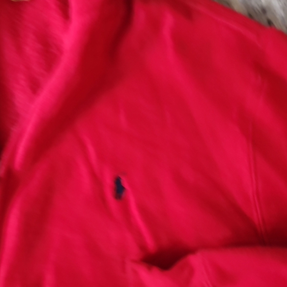 Polo by Ralph Lauren Vibrant Red Hoodie - Picture 4 of 5